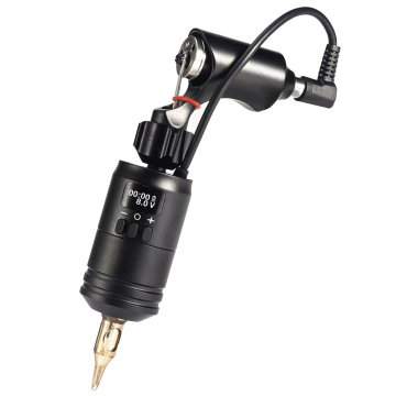 Wireless Tattoo Cartridge Grip with Battery for Rotary Machines