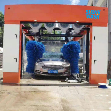 Goedkope 7 borstels carwash -tunnelsysteem