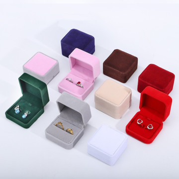 Custom Velvet Jewelry Boxes - Wholesale Pink, Black, Grey Earrings & Necklace Packaging