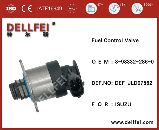 Fuel Pump Pressure Control Valve Regulator 8-98332-286-0 for ISUZU