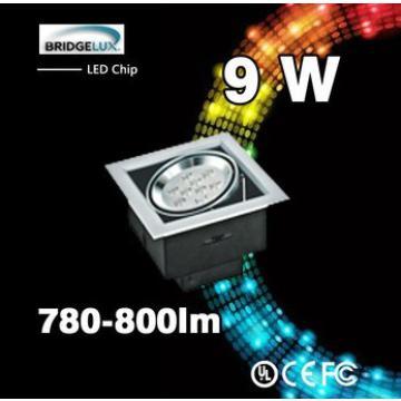 high quality 9w commercial led lighting less than 7% light loss