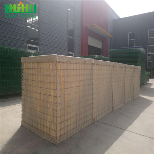 Hesco hàn Gabion lưới quốc phòng tường để bán