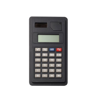 Dual Power 8 Digits Small Size Thin Pocket Calculator