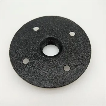 Sand blasted floor flange 1/2'' and 3/4''