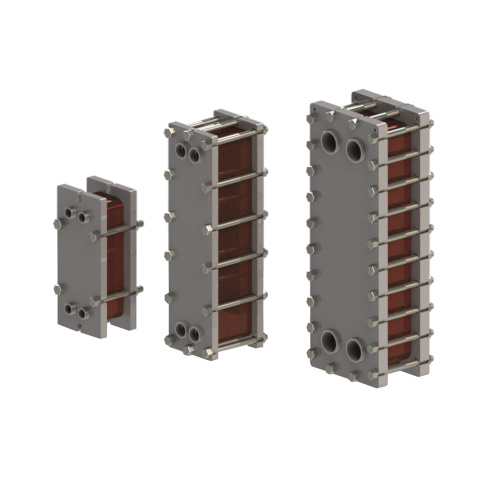 Gas Cooling X-treme Pressure Brazed Plate Heat Exchanger