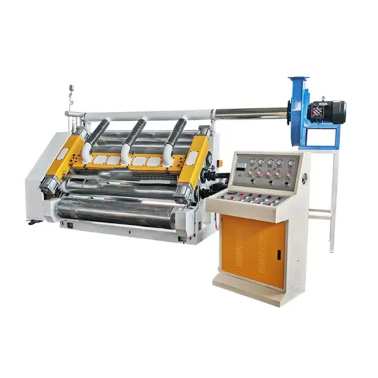 Single Facer 2 Ply Paper Corrugated Making Machine - Paperboard Corrugator