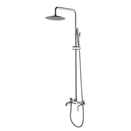 Brushed Nickel Shower Systems With Handheld Shower