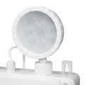 Luz de emergencia LED de punto doble impermeable IP65