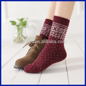 Lovely Female Fashion Winter Wool Socks for Women Ladies Casual Printing Women's Socks Apparel Accessories