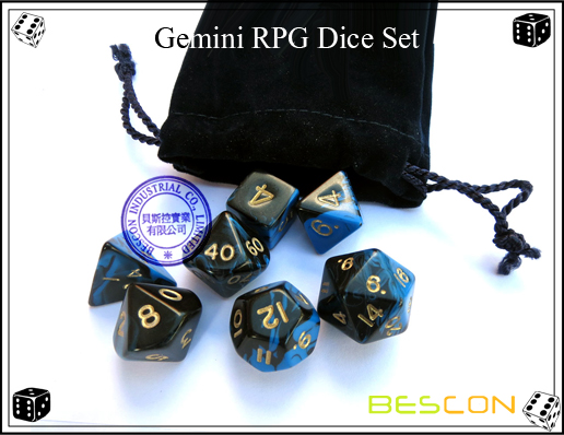 Gemini RPG Dice Set