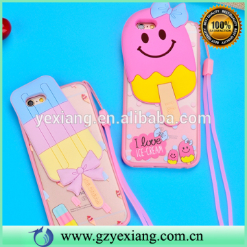 Cheap Price 3D Silicon TPU Back Cover For Huawei L23 P8 Lite Cartoon Case