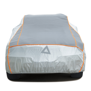 Capas de carro de algodão PVC de logotipo personalizado por atacado