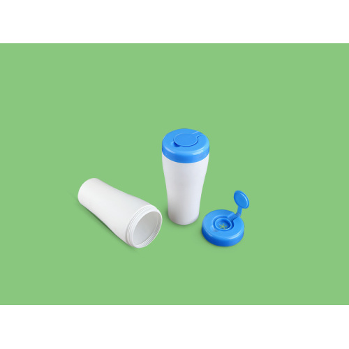 Hdpe Tissue Plastic Canister Container für Feuchttücher