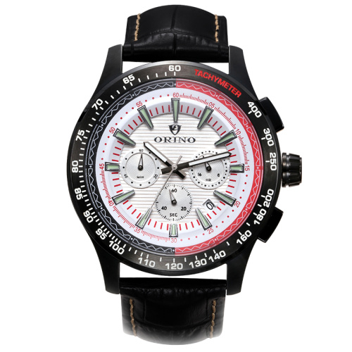 Tachymètre Chronograph Quartz Men Watch