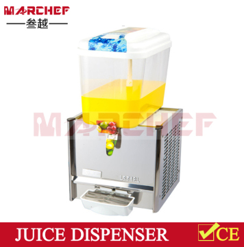 Distributore di succo di serbatoio da 18 litri con sistema di agitazione a paddle a freddo in vendita