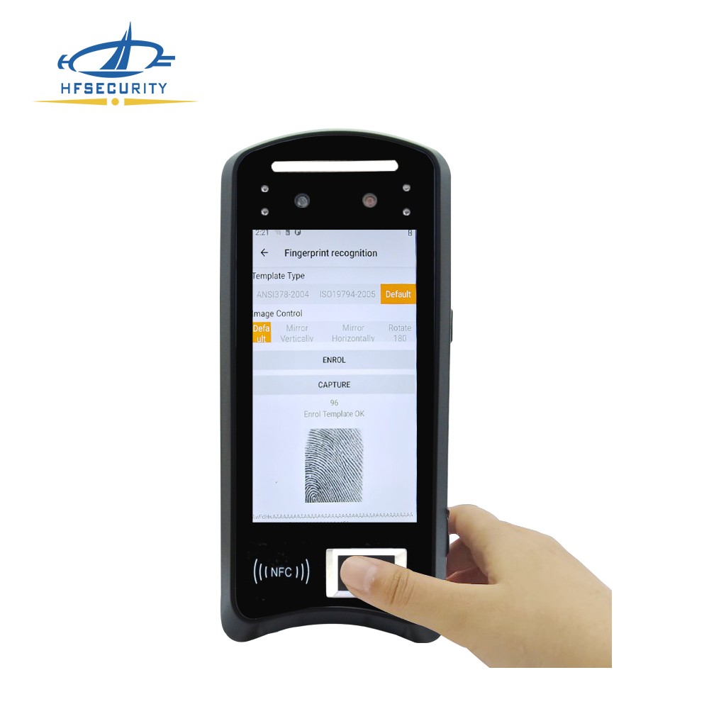 X05 iris and face recognition device