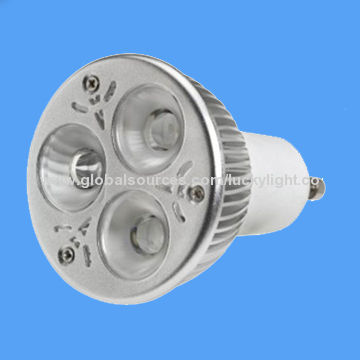 GU10 LED Blue Light/Bulb and Cheap, CE/RoHS Mark, 2,700 to 6,500K Correlated Color TemperatureNew