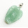 Pendentif Aventurine en forme d&#39;ange vert