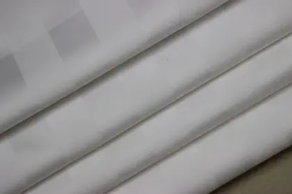 Hotel White Cotton Bedding Set