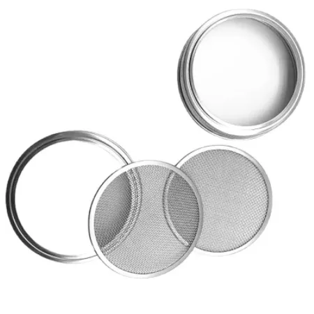 304 316 Stainless Steel Wire Mesh Mason Jar Sprouting Lid with Filter for Enhanced Visibility