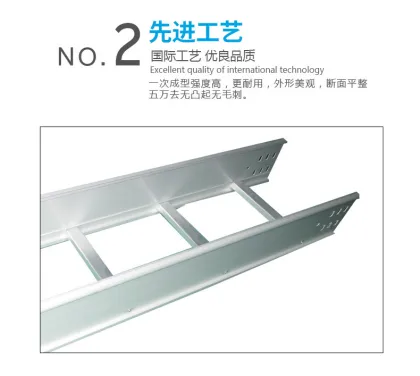 Aluminum alloy ladder cable tray