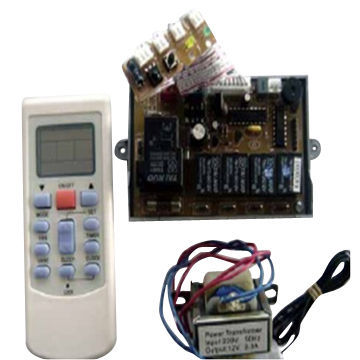 Air-condition remote control system, 5-working modes and 3-fan speeds