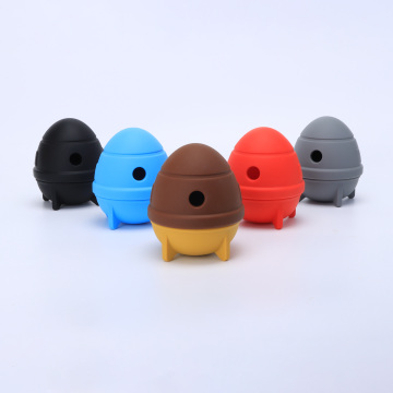 Durable Soft Silicone Non-Toxic Dog Chew Toy Ball - Bite Resistant Pet Feeder