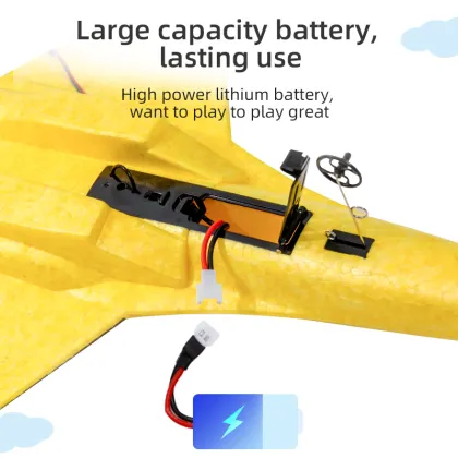 2.4G Children's Electric Remote Control Oversized Fighter Aircraft Model and Glider Toy