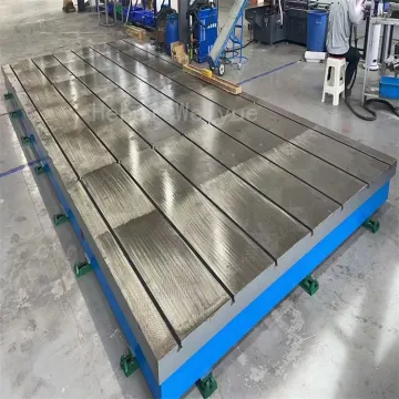 2024 Cast Iron T-Slot Surface Bed Plate for Dynamometer Base