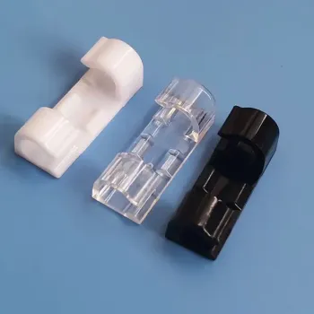 Self-Adhesive Desktop Cable Organizer with No-Trace Buckle Clip