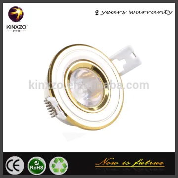 indoor lights 1w golden ceiling spot light covers with Epileds chips