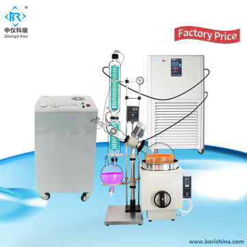 5l 10L 20L 50l laboratory vacuum concentrator ethanol alcohol distillation equipment rotary evaporator