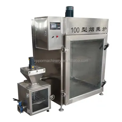 Automatic 250 Kg Meat Sausage Steam Oven for Sausage Smoking