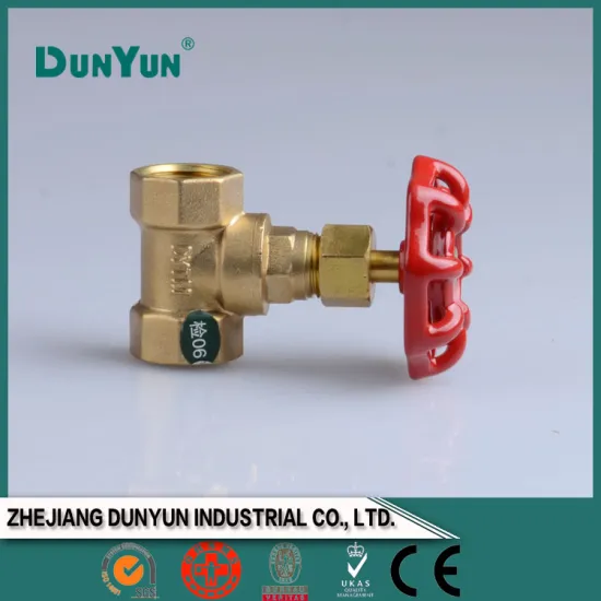 Rubber seal brass globle check valve with low price