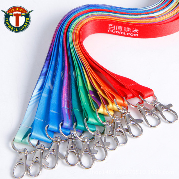 Logo personnalisé Lonyard Polyester Lonyard Lanyard tissé