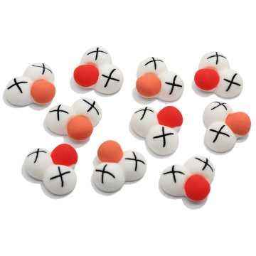 Kawaii Cartoon Eye Resin Crafts Flat Back Flatback Eye Beads Charms Planar For Scrapbooking Earring Jewelry Making Findings