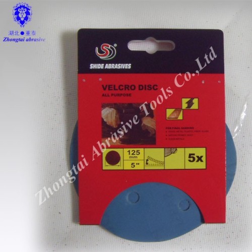 The Lowest Price Adhesive sanding disc with hook and loop disc