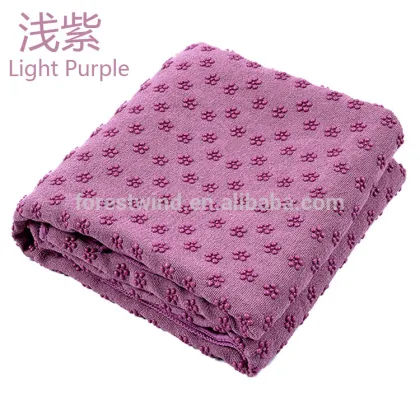 Hot Sale Customized Print Microfiber Yoga Mat Manduka