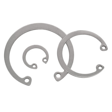 Anillos de retención para taladros de acero inoxidable 304 DIN472