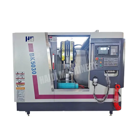 CNC Heavy-duty Vertical Guide Rail Metal Slotting Machine with External Handwheel
