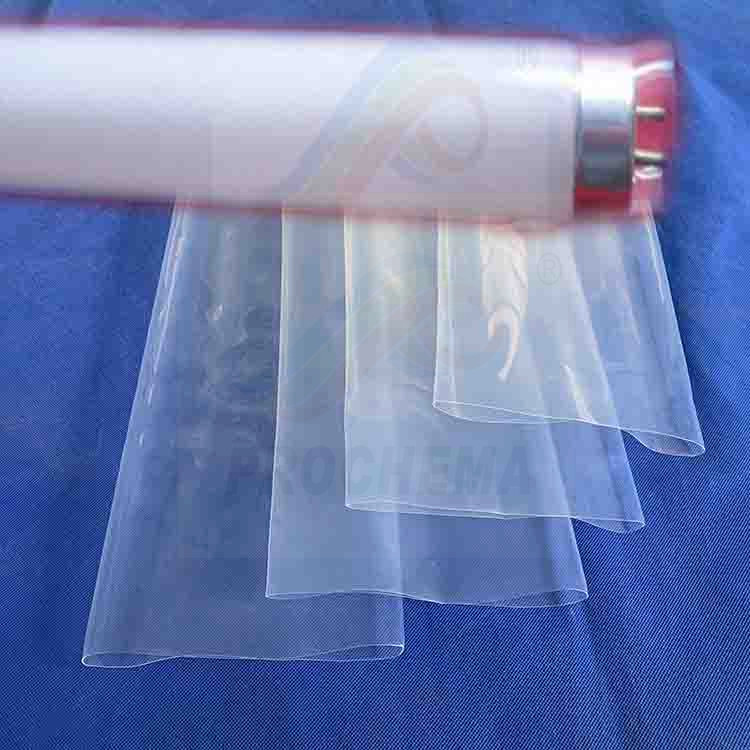 FEP Flat High Transmittance UV LAMP Tube