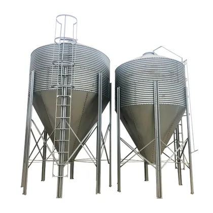Small Grain Silos: 10-50 Ton Capacity Steel Storage Silos Price