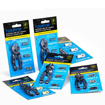 Chuỗi xe đạp xe đạp leo núi Toopre các bộ phận xe đạp đa tốc độ liên kết với công cụ tháo gỡ