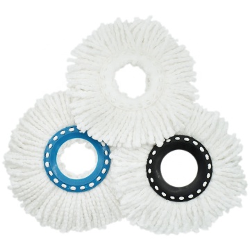 استبدال رؤوس Mop for Magic Spin Mop - مصنع مستديرة تنظيف الألياف الدقيقة القطن