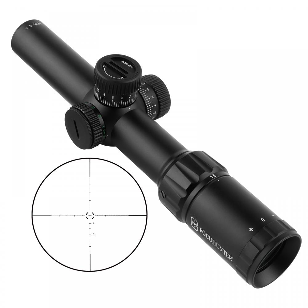 1.5-6X24 Compact Hunting Riflescope