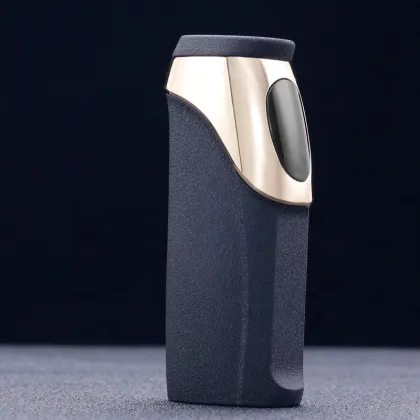 JOBON Luxury Windproof USB Rechargeable Metal Cigarette & Cigar Torch Lighter - Customizable