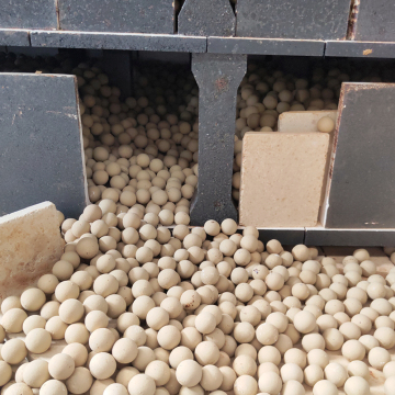 Sfere ad alto contenuto di ossido di alluminio / Perlina di allumina al 92% / Sfera in ceramica 40 mm