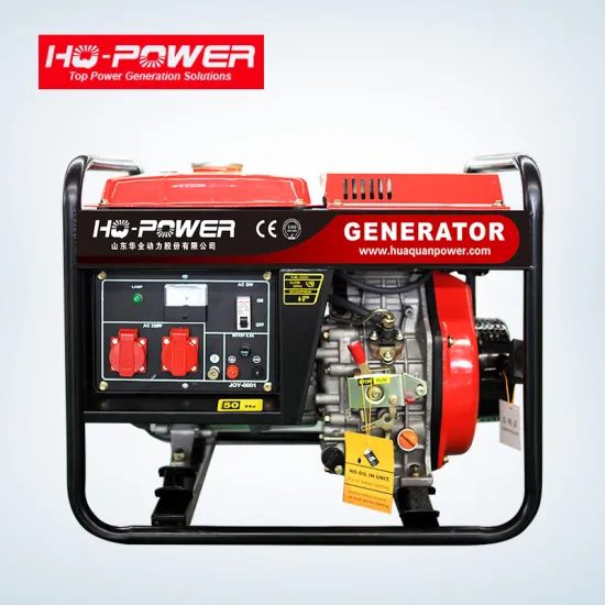 small size portable 3000 watts diesel generator