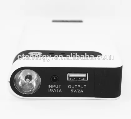 mini type powerizer jump starter/ rechargeable car jump starter 8800mah 12v