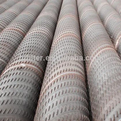 filter pipe water well bridge slot steel pipe